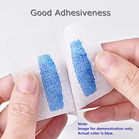 Barber Blue Disposable & Flexible Paper Neck Strips