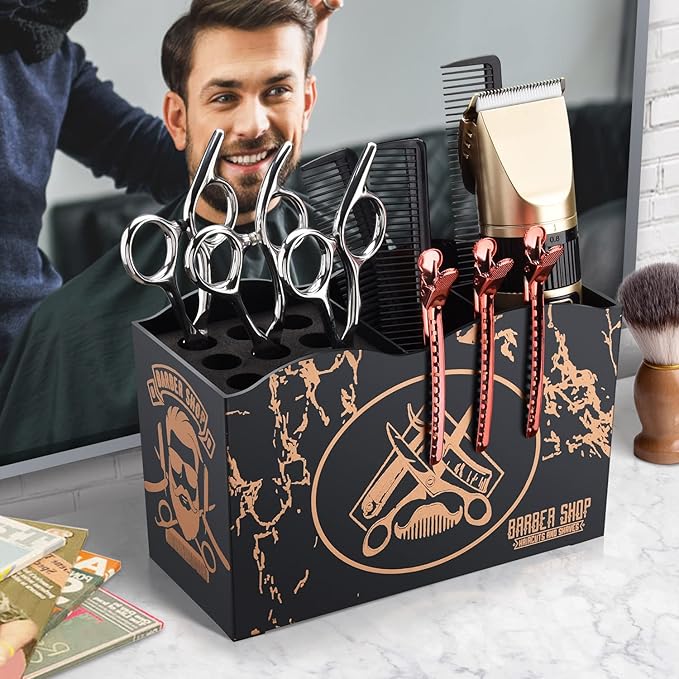 Barber Scissors Holder Box