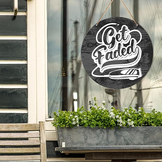 Wall Decor Barber Shop Hanging Sign