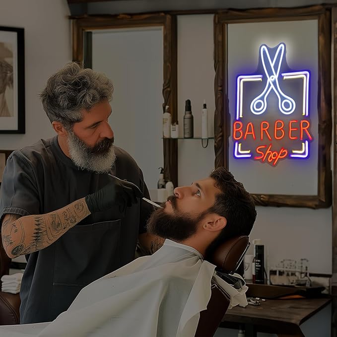 Barber Neon Sign for Barber Shops