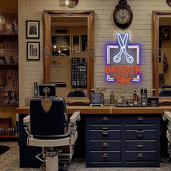 Barber Neon Sign for Barber Shops