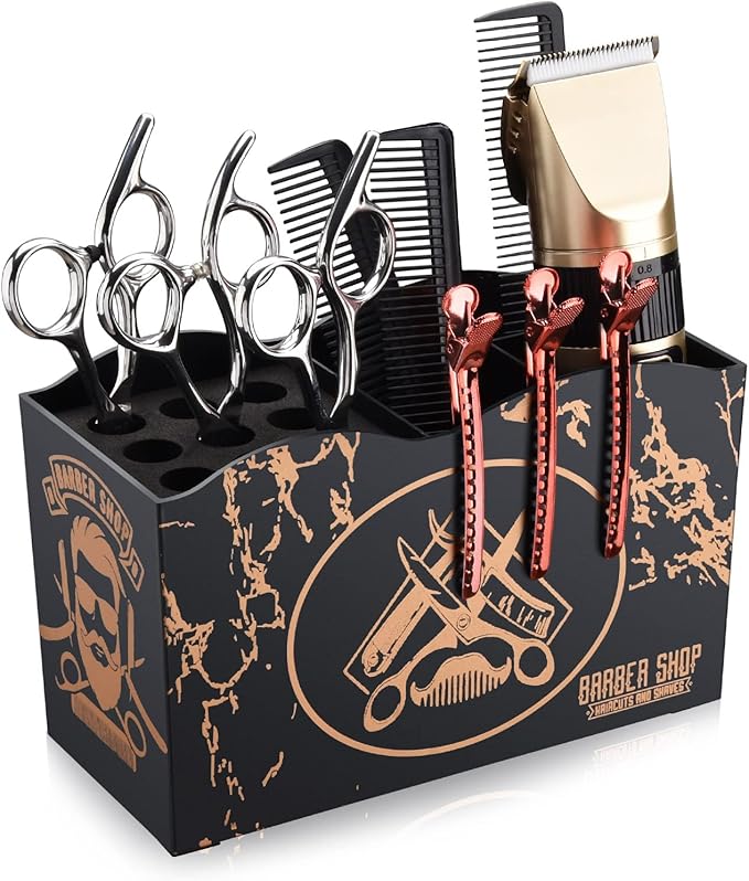Barber Scissors Holder Box