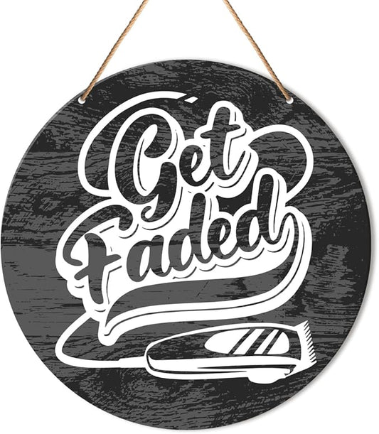 Wall Decor Barber Shop Hanging Sign