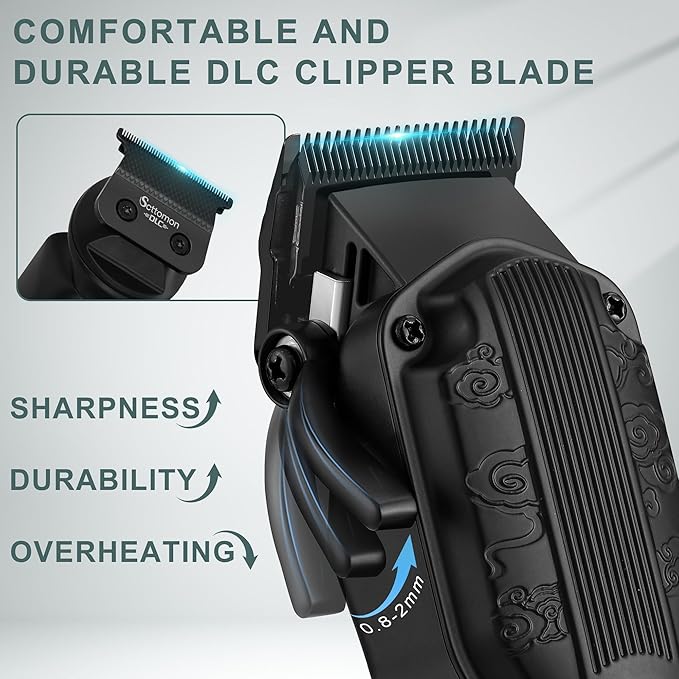 Professional Hair Clipper for Men Hair Cutting Kit